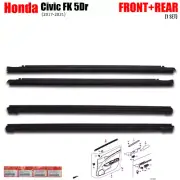 For Honda Civic FK 5Dr 2017 - 21 Set Inner Weatherstrip Window Molding Belt