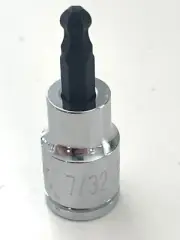 New 3/8" Drive Ball End Hex Bit SAE Socket 7/32" - Free Shipping