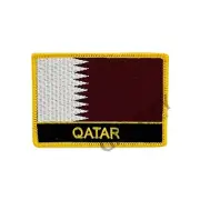 Qatar Patch / Qatar Flag / Iron On