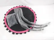 40" KOKSRY Pink Rebounder Trampoline Kit Max Weight 330lbs ‎Mini-T 01
