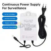 12V DC UPS Uninterruptible Power Supply Adapter Emergency Power Supply