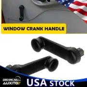 Inside Manual Window Handles Crank Black for 1993-2014 Ford RANGER F150 F350 US (for: Ford)
