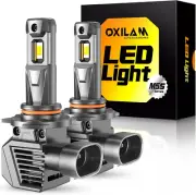 OXILAM 9012 Bulb, 30000 Lumens 800% Brighter, 6500K White Hir2 Halogen Replaceme