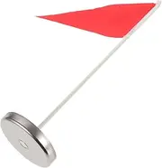VANZACK Golf Training Cup Hole Flag Putting Cup and Flag Set Sturdy Stainless Steel for Golf Course Practice