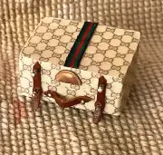 Pat Tyler Dollhouse Miniature Bag Luggage Suitcase Dressing Case 594