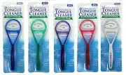 1x Purple Pureline Premium Tongue Cleaner Scraper - Eliminate bad taste & odors
