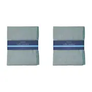 2x Annabel Trends Table Runner Kitchen Dining Decor 200x40cm Stonewashed Sage