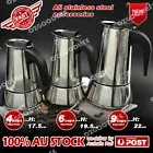 4Cup /6Cup / 9Cup Stainless Steel Stove Top Espresso Italian Coffee Maker Percol