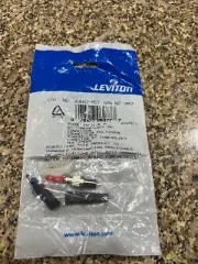 LEVITON 49882-MST THREAD-LOCK MM FIBER OPTIC CONNECTOR, ST, MULTI-MODE