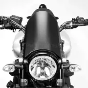 Black Wind Shield Deflector Windscreen Fit For YAMAHA XSR 900 2015-2020
