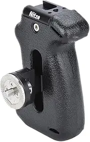 ARRI Rosette Side Handle Nitze Camera Side Handle, with ARRI Rosette Built-in Cold Shoe and 1/4" Locating Hole, for Camera Cage Shoulder Mount Support-PA22-H1