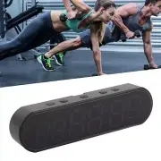 Portable Gym Timer 1000mAh USB Fitness Interval Workout Timer Alarm Clock SD0