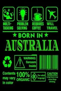 在飛比找博客來優惠-Born In Australia birthday wis