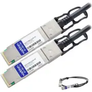 AddOn Cisco QSFP-H40G-CU1M Compatible TAA Compliant 40GBase-CU QSFP+ to QSFP+ Di