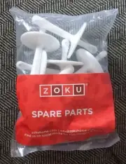 Zoku Mini Pop Mold Replacement Handles Sticks And Drip Catcher Bag of 9