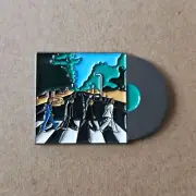 THE BEATLES ABBEY ROAD Enamel Pin - Record - Sixties - Rock n Roll