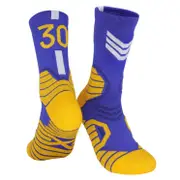 Boys Golden State Warriors Steph Curry Basketball Socks - Blue