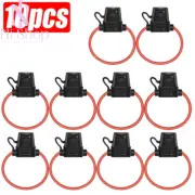 5/10Pcs Blade Fuse Box Cars Fuse Holder Fuses In Line Sealed Waterproof Holders