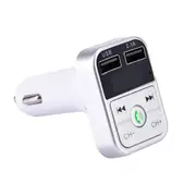 3-in-1 Car Wireless Car Bluetooth HandsFree FM Transmitter MP3 Player and USB Charger