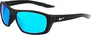 [Nike] Unisex Brazen Boost M FJ1978 NKFJ1978 Sunglasses, 011 Matte Black Grey Blue, 57, 011 Matte Black Grey Blue, 57