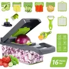 Multifunctional Vegetable Slicer Pro Onion Chopper Food Cutter Dicer Kitchen
