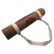 Powertrain Cork Yoga Mat with Carry Straps Home Gym Pilate Chakras