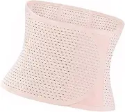 [FOMIYES] 1Pc Belly Corset Waist Trainer Shaping Belt for Postnatal Durable Elastic for Slimming Comfort After Pregnancy Pink