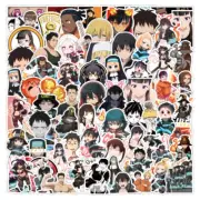 Mix 10/50 PCs Fire Force Shinra Iris Anime Luggage Laptop Notebook Skate Sticker