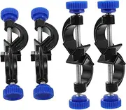 ROMISBABA 4pcs Large Spray Coated Lab Rod Clamps Aluminum Table Utility Holders Lightweight Clamp for Laboratory Equipment Practical Design for Everyday Use