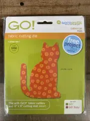 Accuquilt GO! and GO! Baby Fabric Cutter Die Calico Cat 55065 Quilting