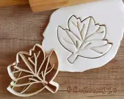 Leaf Leaves Oak Maple Birch Tree Plant Cookie Cutter Pastry