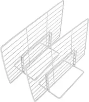 EXQUIMEUBLE Refrigerator Storage Dividers Freezer Organizers Side Partition Space Separators