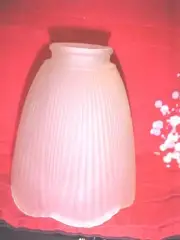 VINTAGE MID CENTURY MODERN FROSTED GLASS LAMP SHADE GLOBE CHANDELIER GLOBE