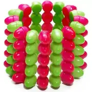 Spike Bracelet 80's Retro Neon Rave Fancy Dress Up Halloween Costume Accessory