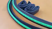 *New 2 Pak 700x28c Pair of Neon Green & Black Tires + Tubes Road Fixie Bike 700c