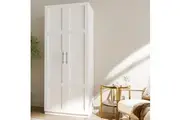 Artiss 2 Door Buffet Sideboard Cupboard Cabinet Pantry White