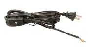 B&P Lamp Cord Set W/Rotary On-Off Switch, Spt-1 Cord Size