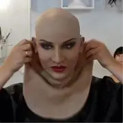 Full Latex Mask For Halloween With Neck Full Head Creepy Wrinkle Face Mask Latex Mask Cosplay Party Props Mask For Face Women_s D
