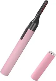 HONITANO 1Pc Electric Heated Eyelash Curler Practical Lash Curler with Fast Preheating Intelligent Temperature Control Pink for Eyelash Curls All Day