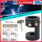 TIG Welding Tool Tungsten Electrode Sharpener Grinder Multi-Angle & Offsets