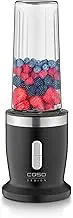 CASO Click & Blend Cordless Stand Blender, Battery Operated 240W for Smoothies, Shakes and More - 14,000 RPM; 4-Speed Stainless Steel Knife/Perfect for Dips, Shakes, Pesto, Sauces, Smoothies