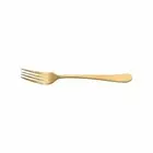 12x Table Fork Matte Gold Amefa Austin 207mm Cutlery Tableware Dinner Forks