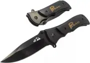 Lightweight Folding Pocket Knife with Stainless Steel Blade & wooden Handle