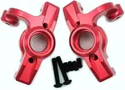 Aluminum Front Axle Carrier Knuckle Arm Red for Team Losi 1/10 Lasernut U4 Tenacity All LOS234018
