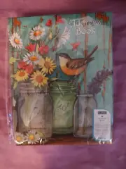 Lang ~ Flower Jars Address Book ~ 840 Addresses/Tabs/Labels ~ Winget ~Sealed/NEW