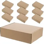 GANAZONO 10pcs Boxes Carton Coin Shipping Boxes Shipping Boxes Medium Packing Boxes Mailing Boxes for Shipping Cardboard Boxes Mailer Boxes Flat Shipping Boxes Medium Boxes Brown Paper