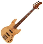 Sire Marcus Miller V10DX 5 String Active Jazz Bass Solid Flame Maple Natural NT