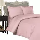 1200 Thread Count 100% Egyptian Cotton Bed Sheet Set 1200 TC KING Pink Stripe