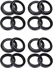 41x54x11 Motorcycle Front Shock Fork Damper Oil Seal 41 54 Dust Cover Lip for Belli 300 BN302 Tornado BN 302 2017-2021 2020 2019 18(8pc Seal 8pc Cover)