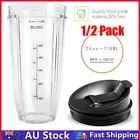 24oz Cup with Sip & Seal Lid Blender Replacement Parts fit Nutri Ninja Auto IQ